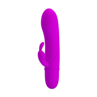 10 Fonksiyonlu Klitoris Uyarıcılı Mini Vibratör – Silikon, Su Geçirmez, 11,5 cm