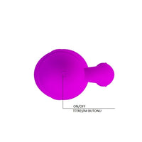 10 Fonksiyonlu Klitoris Uyarıcılı Mini Vibratör – Silikon, Su Geçirmez, 11,5 cm