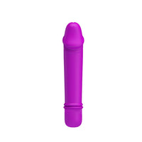 10 Fonksiyonlu Teknolojik Dildo Vibratör – Silikon, Mor, 12,7 cm