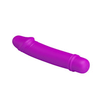 10 Fonksiyonlu Teknolojik Dildo Vibratör – Silikon, Mor, 12,7 cm