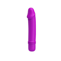 10 Fonksiyonlu Teknolojik Dildo Vibratör – Silikon, Mor, 12,7 cm