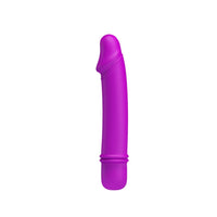 10 Fonksiyonlu Teknolojik Dildo Vibratör – Silikon, Mor, 12,7 cm