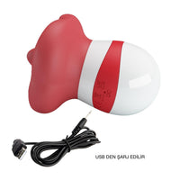 10 Fonksiyonlu USB Şarjlı Klitoris Uyarıcılı Emisli Vibratör – Dil Stimülasyonu, Güçlü Emiş, Sessiz Motor, Akıllı Tasarım