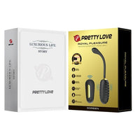 Uzaktan Kumandalı Altın Kaplamalı Teknolojik Vibratör Yumurta – 12 Titreşim & 18 Hız Ayarı