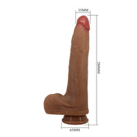28 cm Ultra Realistik Et Dokulu Dildo – Deri Hassasiyetli, Uzun ve Konforlu