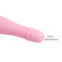 12,3 cm Güçlü Titreşimli Özel Spiral Kıvrımlı Teknolojik Vibratör