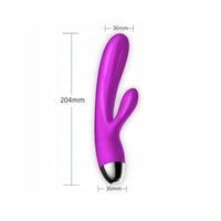 USB Şarjlı Isıtmalı + İleri-Geri Fonksiyonlu 7 Titreşimli Teknolojik Lüx Vibratör