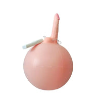  16 CM Titreşimli Realistik  İnflatable Pilates Topu 