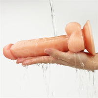 20 CM Geliştirilmiş Gerçekçi Doku Belden Bağlamalı Dildo