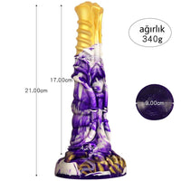 At Gücünde 21 CM Gerçekçi Realistik Dokulu Özel Fantezi Dildo 1