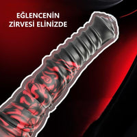 At Gücünde 21 CM Gerçekçi Realistik Dokulu Özel Fantezi Dildo 2