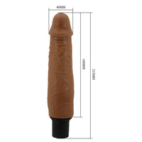 Sliding Skin Series 21.5 CM Yeni Nesil Çift Katmanlı Kayar Deri Özellikli Realistik Vibratör Penis