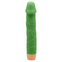 Barbara 22,5 CM Güçlü Titreşimli Klasik Floresan Renkli Realistik Gerçekci Penis Dildo
