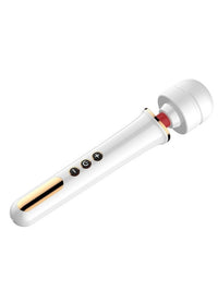 Wand Masaj Aleti – Büyük Boy | Şarj Edilebilir | Sessiz Motor | Beyaz