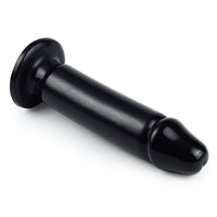 9.25" King Sized Anal Dildo 24 CM Siyah Yumuşak Büyük Kalın Anal Dildo