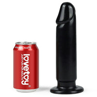 9.25" King Sized Anal Dildo 24 CM Siyah Yumuşak Büyük Kalın Anal Dildo