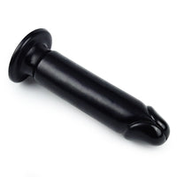 9.25" King Sized Anal Dildo 24 CM Siyah Yumuşak Büyük Kalın Anal Dildo