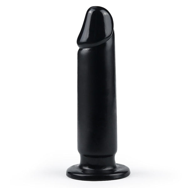 9.25" King Sized Anal Dildo 24 CM Siyah Yumuşak Büyük Kalın Anal Dildo