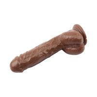 25,5 CM Gerçekçi Realistik Dokulu Kalın Melez Dildo Gerçekçi Yapay Penis