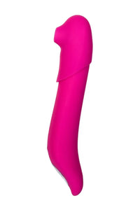 2&amp;#39;si 1 arada Vakum Dalgalı Emici Özellikli Vibratör Pembe