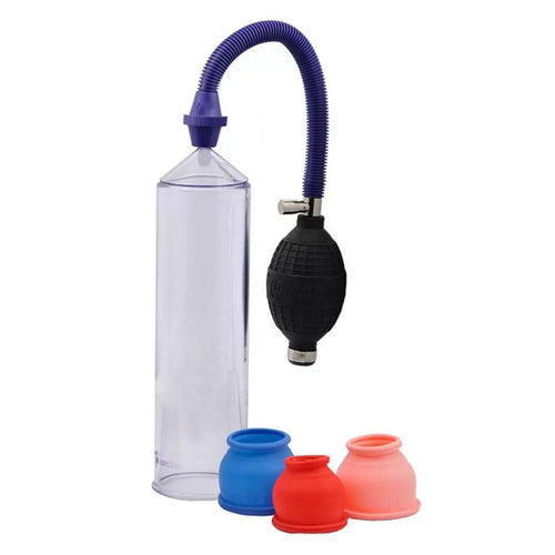 3 Başlıklı Özel Tetik Manuel Penis Pompası