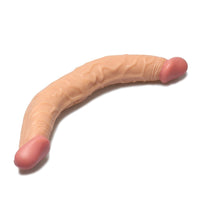 Double Dong 36 cm Çift Taraflı Realistik Dildo Anal Vajinal Penis