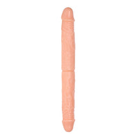 Double Dong 36 cm Çift Taraflı Realistik Dildo Anal Vajinal Penis