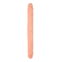 Double Dong 36 cm Çift Taraflı Realistik Dildo Anal Vajinal Penis