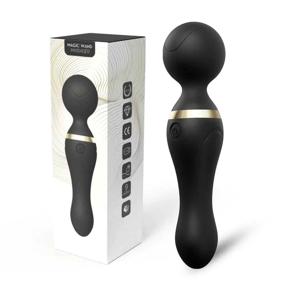 360° Açılı Magic Wand Massager Çok Sessiz Masaj Aleti
