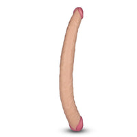 36,5 cm Lady Çift Taraflı Realistik Dildo Anal Vajinal Penis