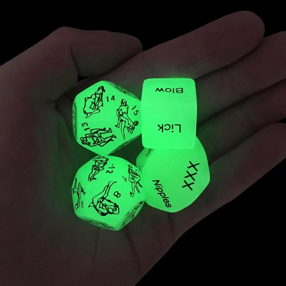 4 Adet Fosforlu Kamasutra Fantazi Ve Pozisyon Zarları