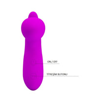 30 Modlu USB Şarjlı Prostat Uyarıcı Titreşimli Anal Plug Mor