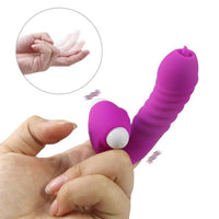 Mini Parmak Ucu Takılabilir Parmak Kılıf Vibratör Pembe