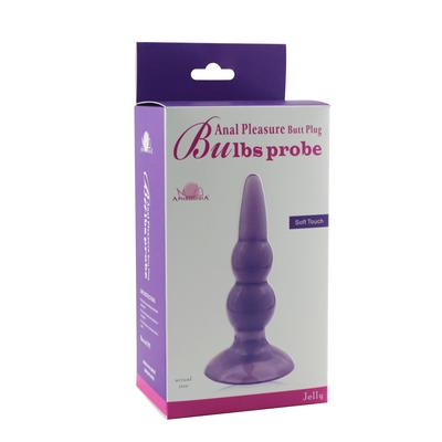 Jel Dokulu Boğumlu Silikon Alışıtırıcı Anal Butt Plug Pembe