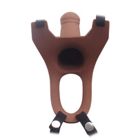 Hollow Strap On Silicone Curved Dong İçi Boş Ultra Yumuşak Dokulu Strapon Dildo Penis
