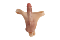 Aşk Fantazi CrossDressing Gerçekçi Dokuda Giyilebilir İçi Boş Yapay Penis Realistik Strap-on Dildo