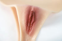 Fantazi CrossDressing Uzaktan Kumandalı Giyilebilir Çift Taraflı Bisex Vajina Dildo Vibratör Kalça