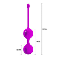 Anal & Vajinal Zevk Topları – Kegel Egzersiz, İkili Set, 3,2 cm