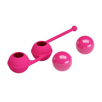 Anal & Vajinal Zevk Topları – Kegel Egzersiz, İkili Set, 3,5 cm