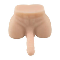 Anal Girişli 17 CM Yapay Penisli Erkek Realistik Yarım Vücut Manken