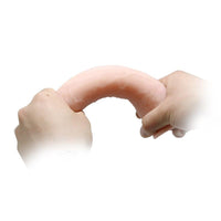 Barbara 21 CM Klasik Vantuzlu Kıkırdaklı Realistik Gerçekci Penis Dildo