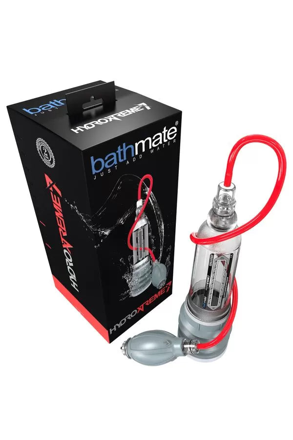 BATHMATE HYDROXTREME7 30 CM Geliştirilmiş Hava ve Su Basınçlı Penis Pompası