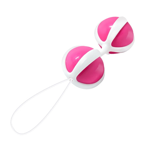 Be Mine Balls Zevk Topları – Plastik İkili Set, Anal & Vajinal, 4 cm