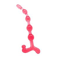 Bendy Twist Sıralı Boğumlu Jel Anal Plug 20 CM