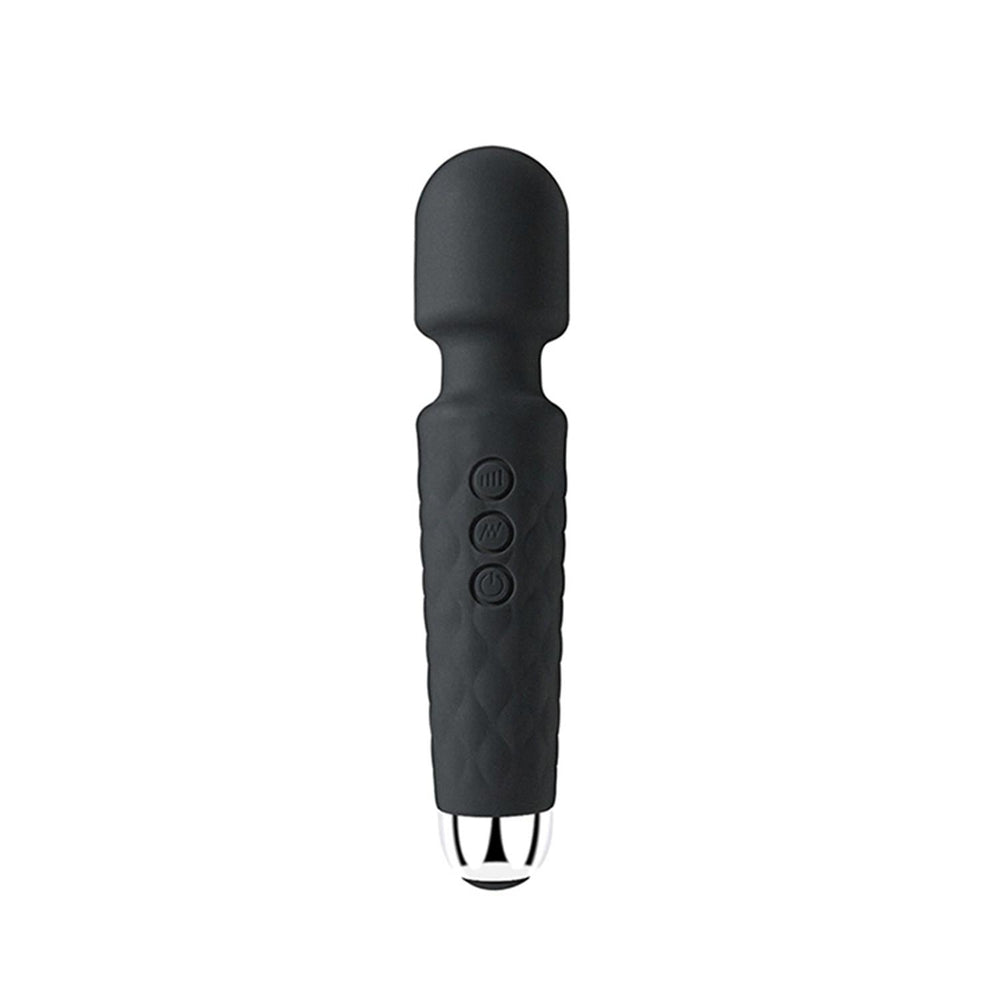 Bükülebilir Başlıklı Wand Vibratör Siyah