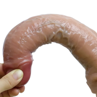 Cock Series 21,5 CM Ultra Yumuşak Dokulu Çift Katmanlı Damarlı Realistik Dildo Yapay Penis