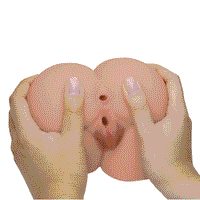Titreşimli Kadın Ass Et Dokusunda Çift Girişli Realistik Anal Vajinal Girişli Et Dokusunda Kalça Mastürbatör