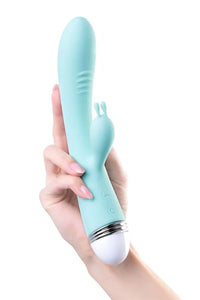 Flovetta by Aşk Klitoral Uyarıcı Rabbit Vibratör Yeşil 