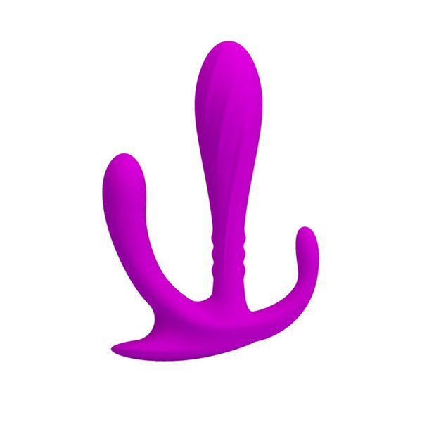 G-Spot & Klitoral Uyarıcılı Anal Plug – 3 Nokta Stimulasyonlu Plug
