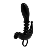 Klitoral Uyarıcılı Prostat Stimülatör Anal Plug – 3’ü 1 Arada, 12,8 cm